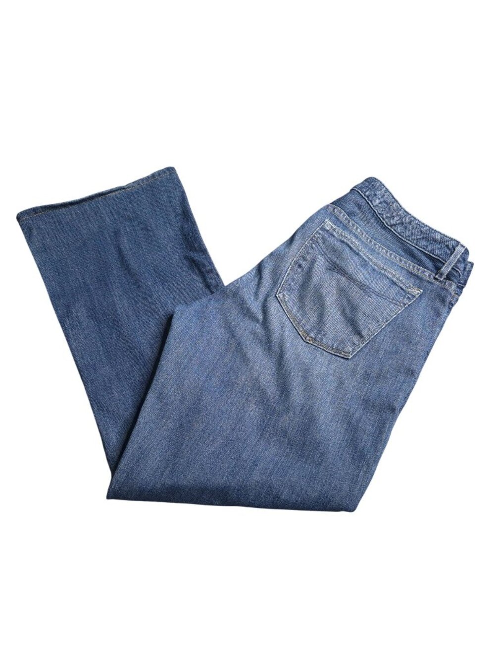 Gap 1969 Womens Curvy Bootcut Jeans 12 Medium Wash Mid Rise Stretch Pockets